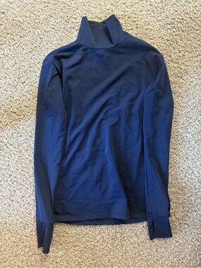 Kismet Women's Alexa Navy Turtleneck Top